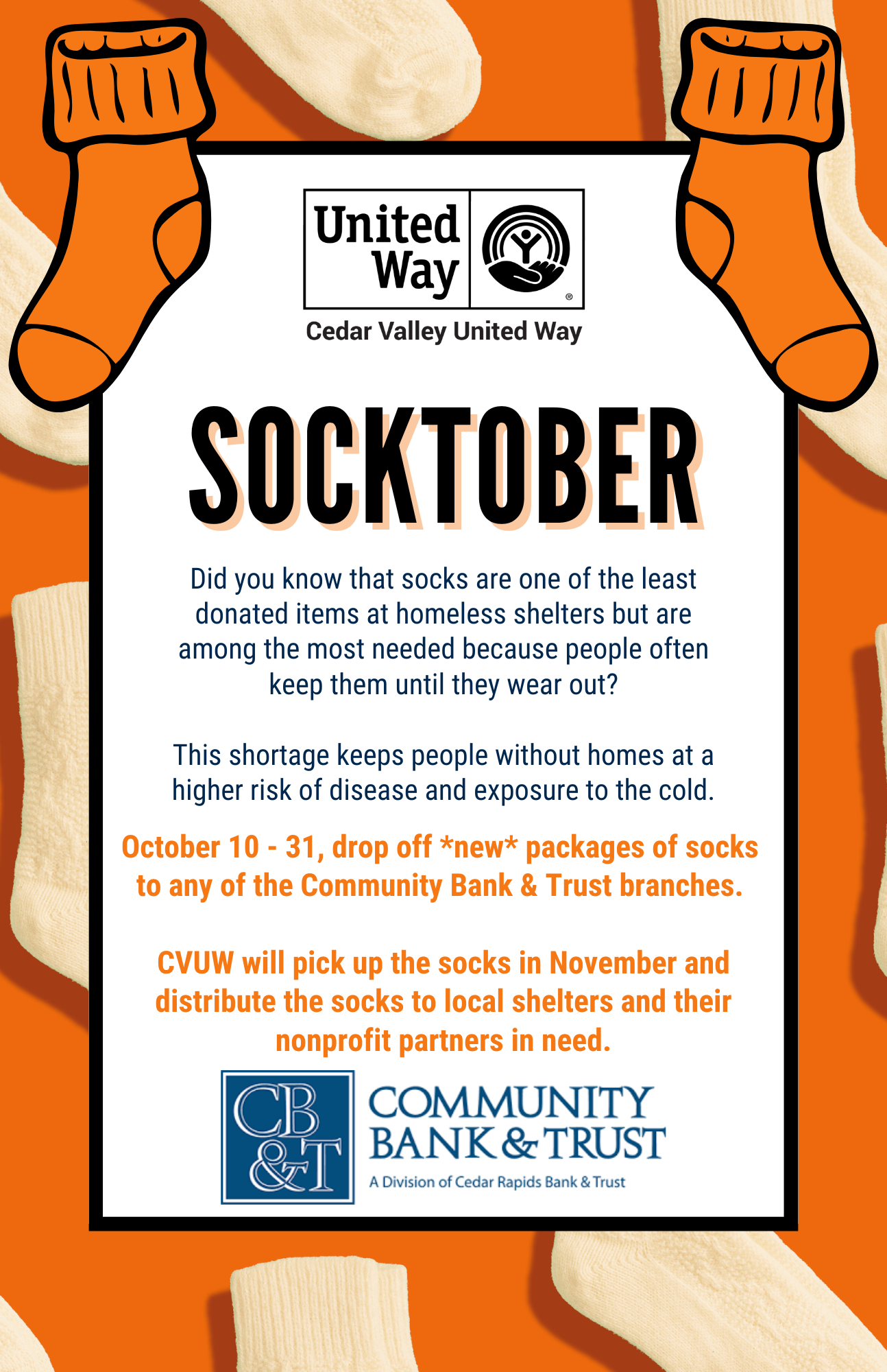 Soctober Flyer for CBT Staff